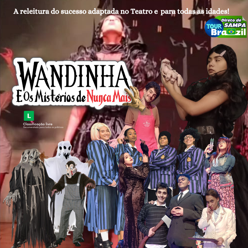 Quantos porcento você é a Wandinha?